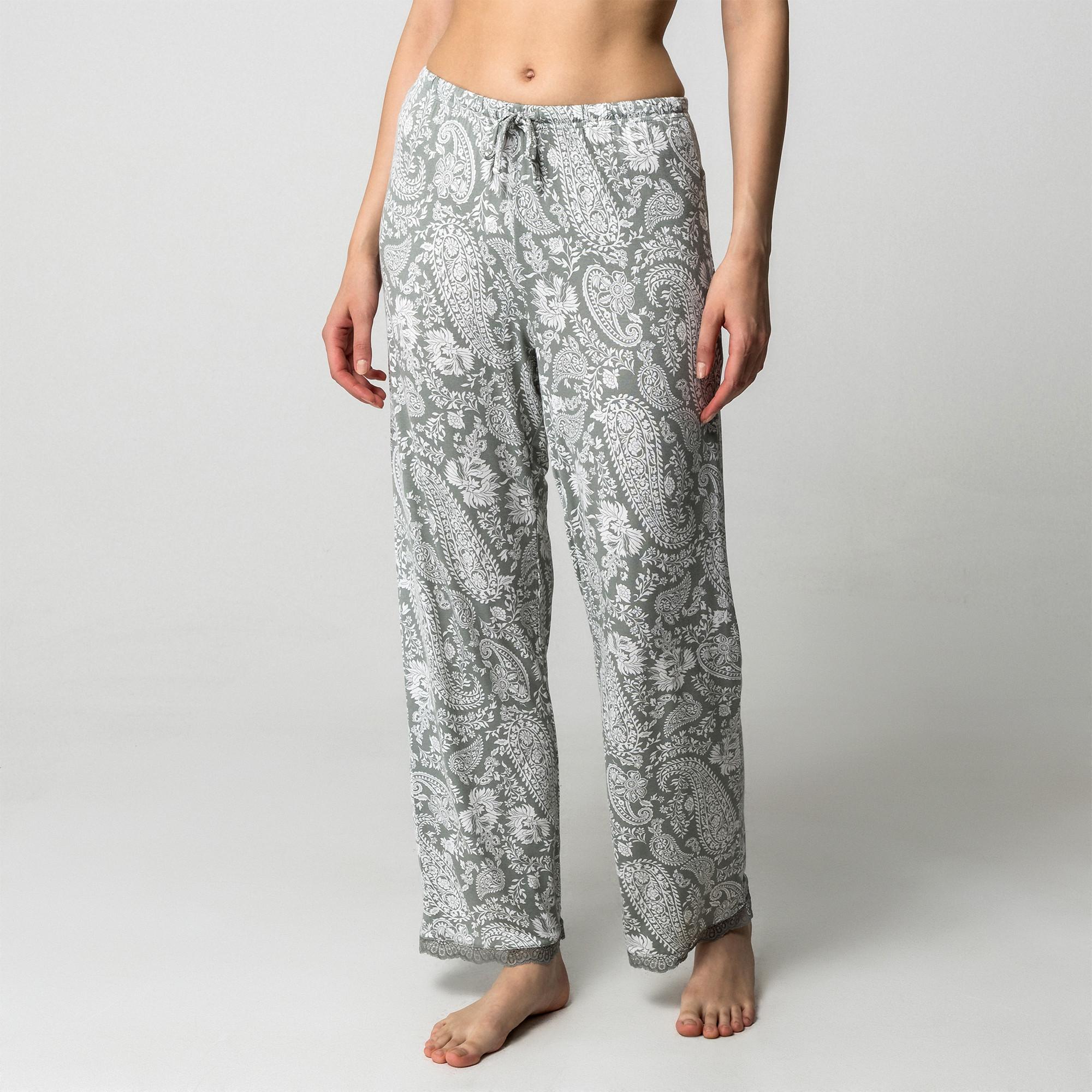 Manor Woman Pantaloni pigiama stampa paisley  