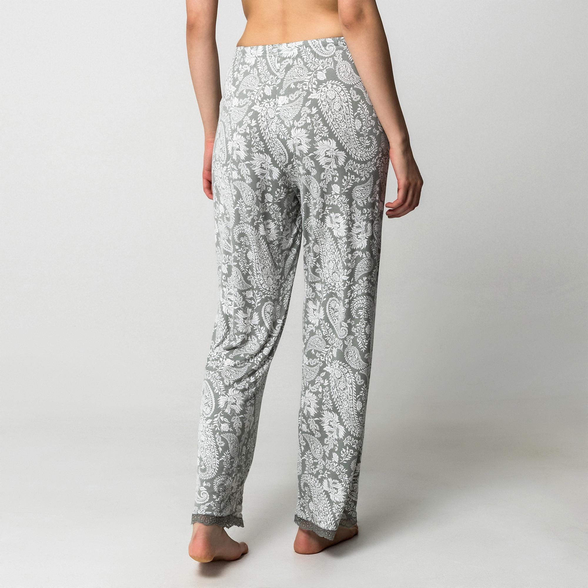 Manor Woman Pantaloni pigiama stampa paisley  