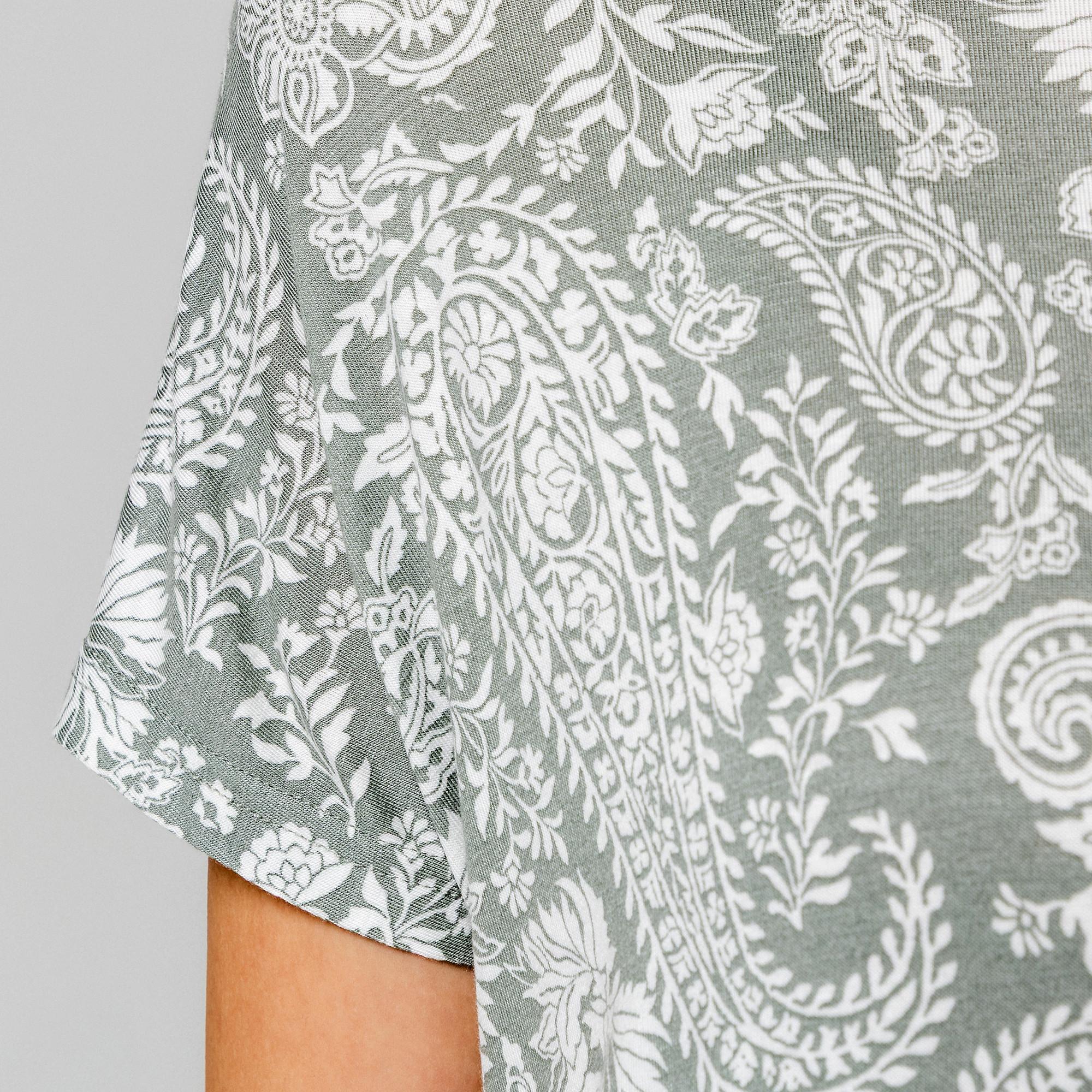 Manor Woman Paisley Print Nachthemd  