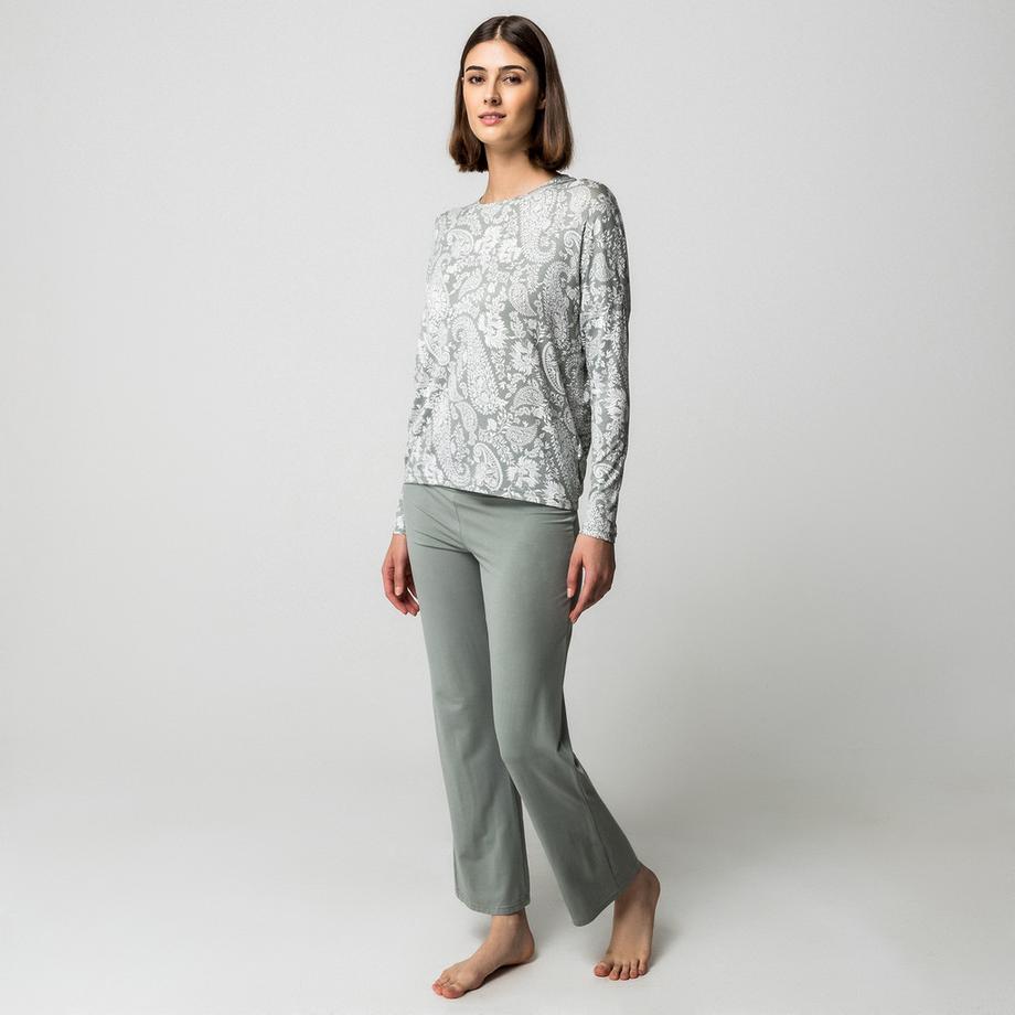 Manor Woman Pyjamahose High Waist Regular Fit  