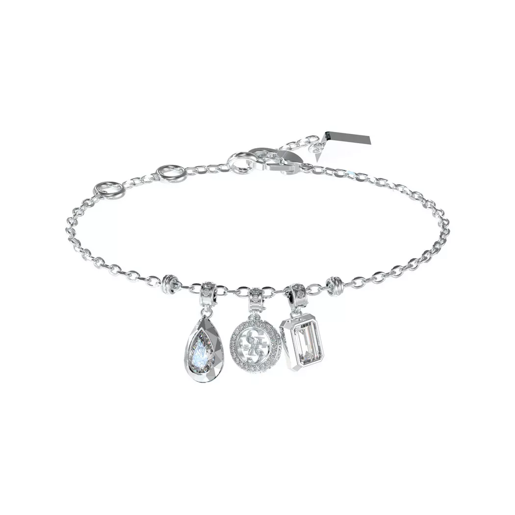 Guess - Armband, 4g Light, 18.5CM, Silber