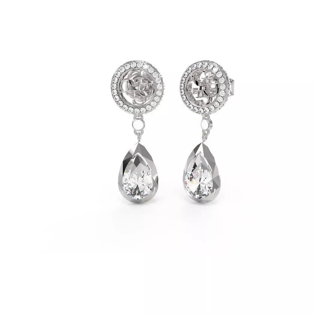 Guess - Ohrringe, 4g Light, One Size, Silber