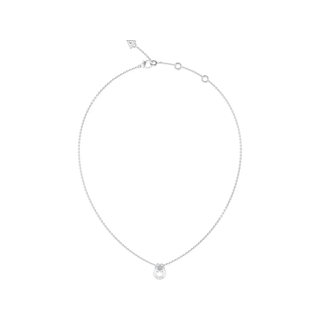 Guess - Halskette, Lily, 45.5CM, Silber