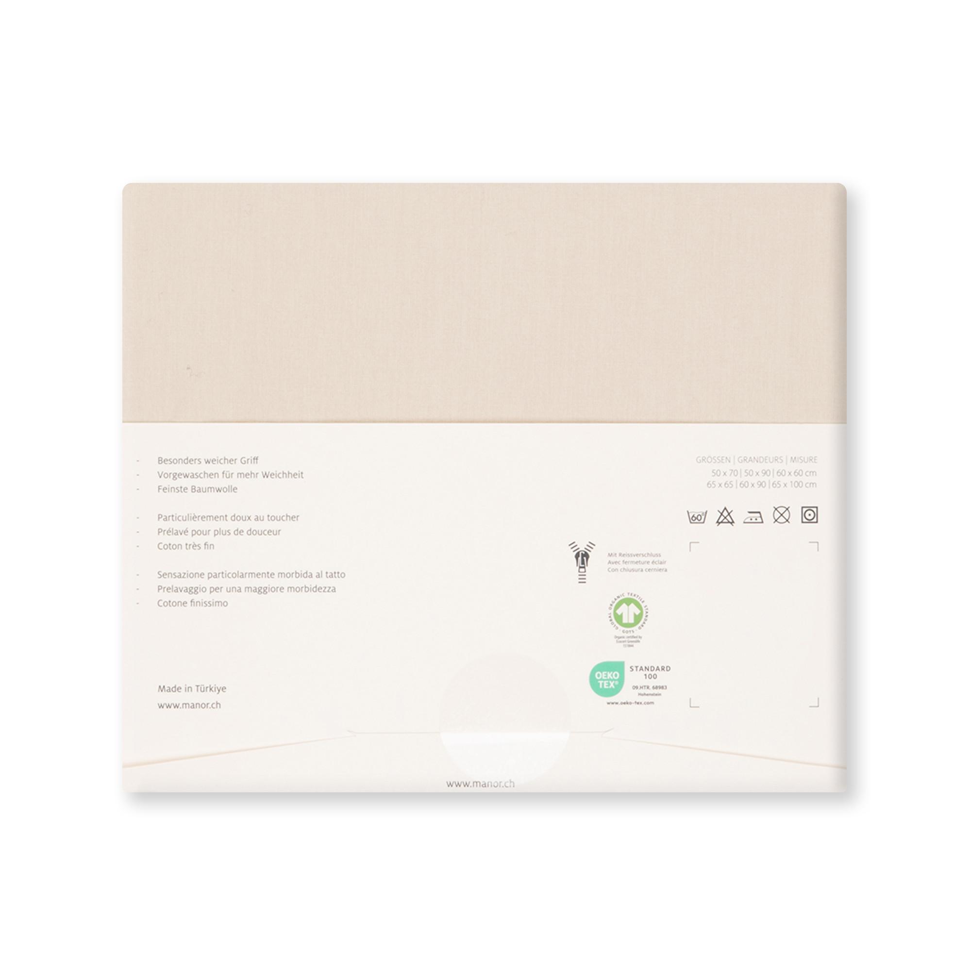 Manor Perkal Washed Taie d'oreiller  