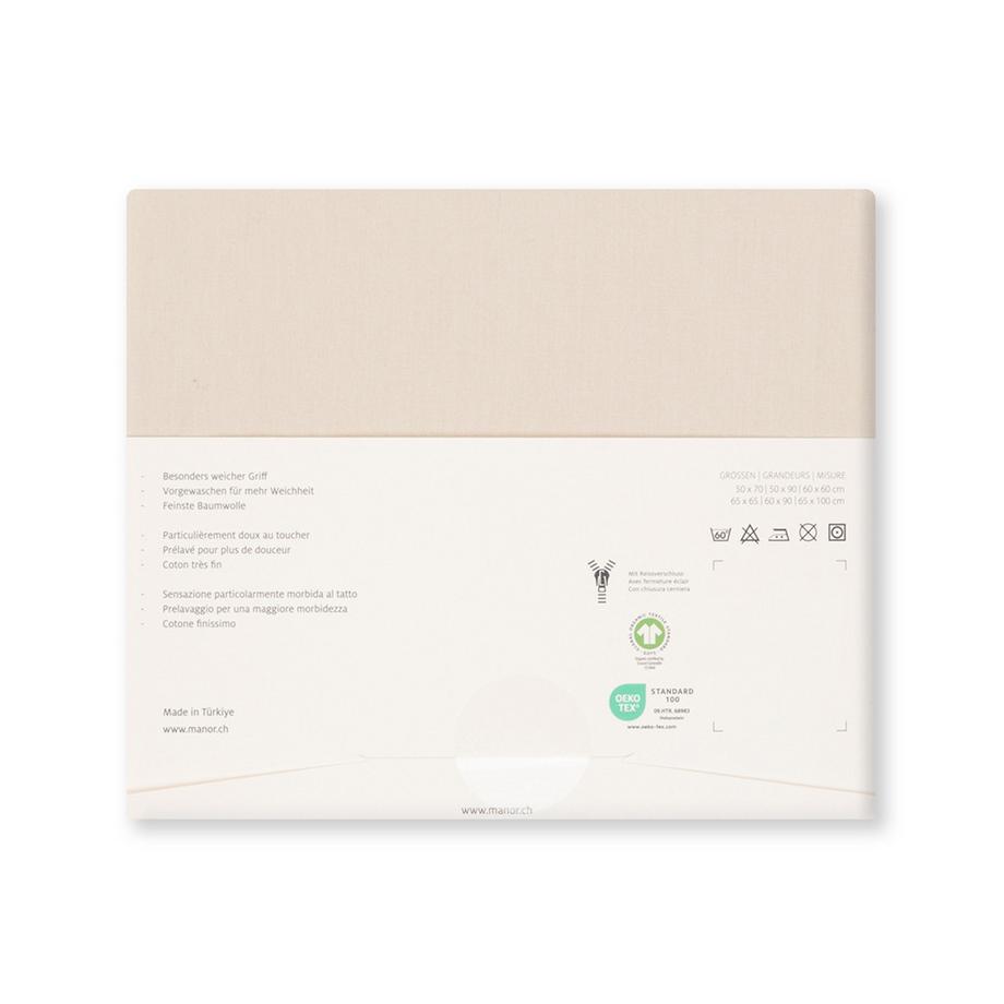 Manor Perkal Washed Taie d'oreiller  