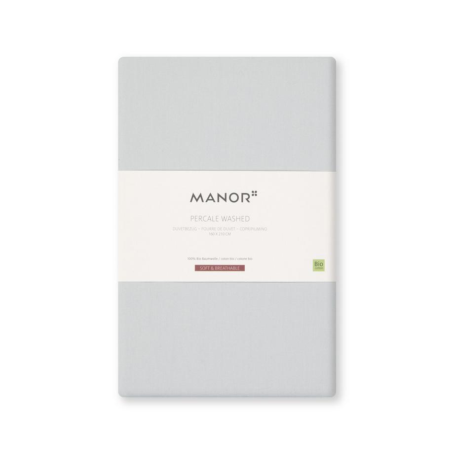 Manor Perkal Washed Copripiumino  