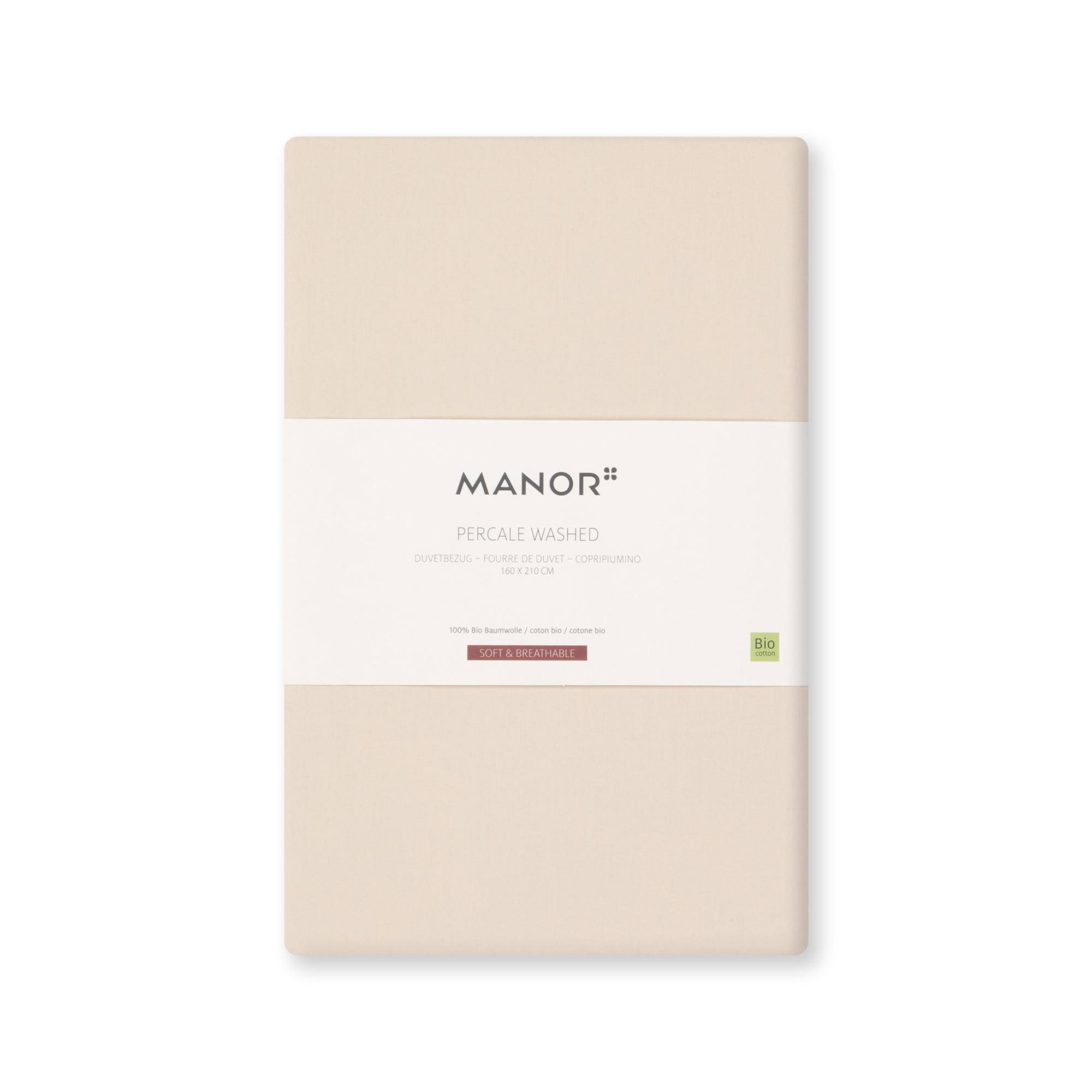 Manor Perkal Washed Copripiumino  