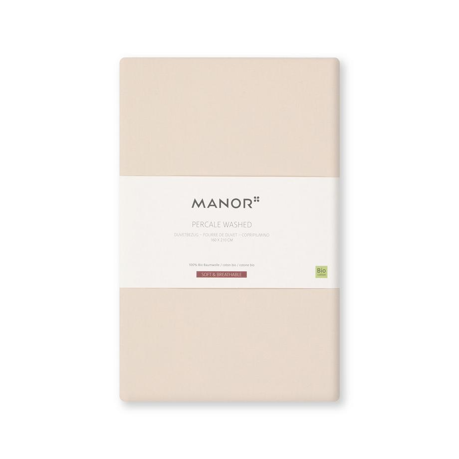 Manor Perkal Washed Duvetbezug  