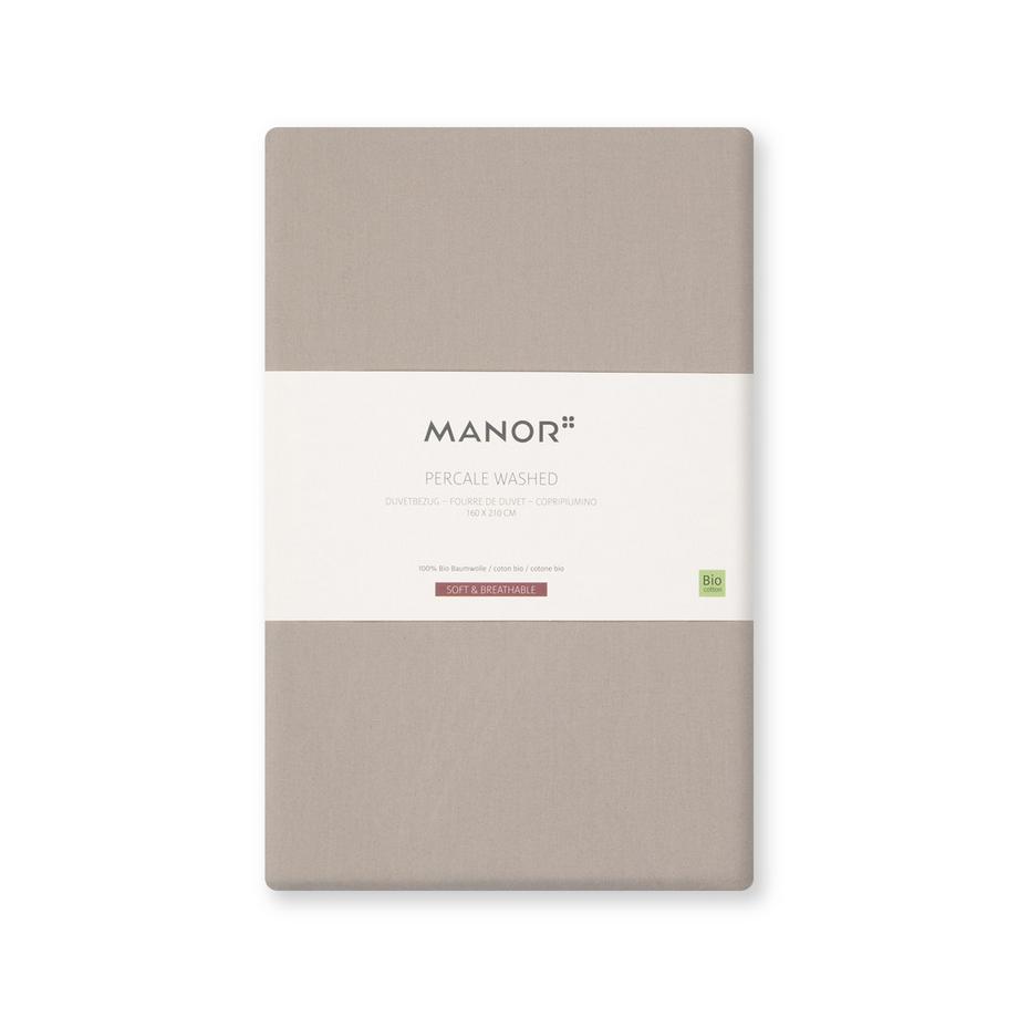 Manor Perkal Washed Duvetbezug  
