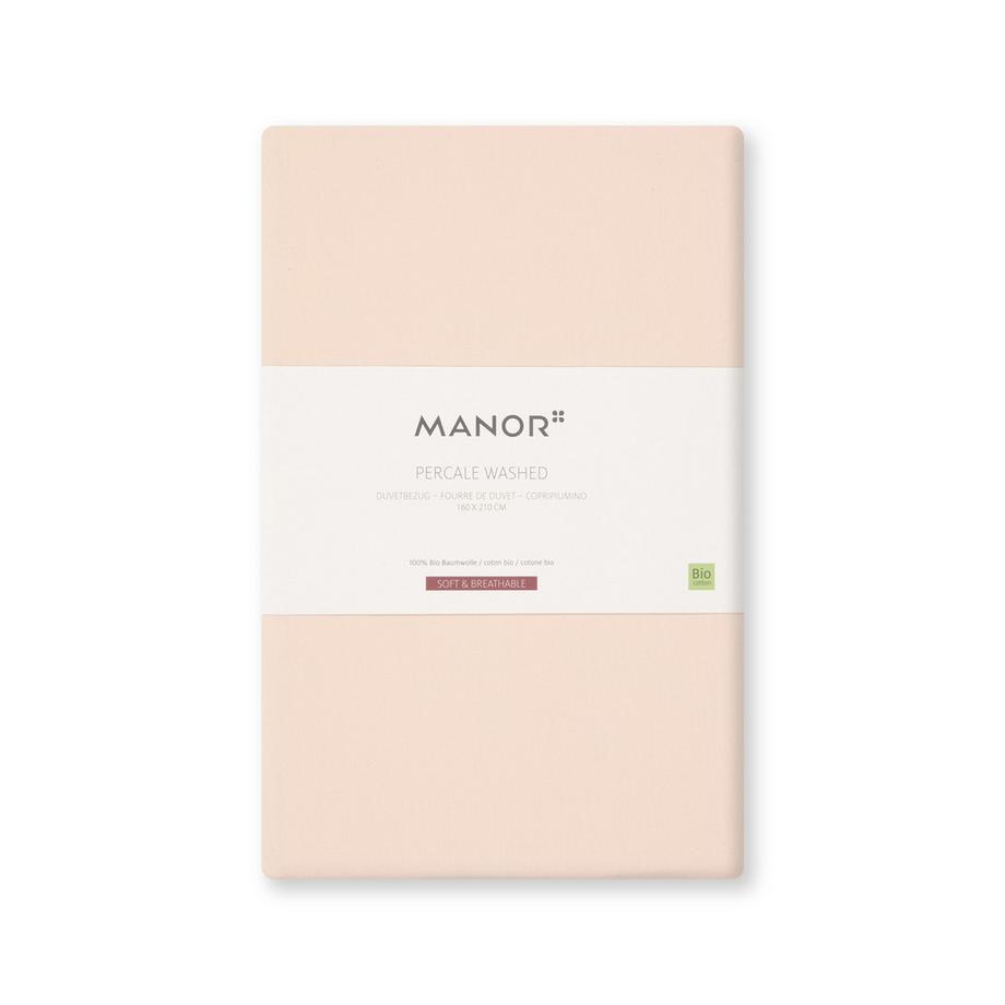 Manor Perkal Washed Duvetbezug  