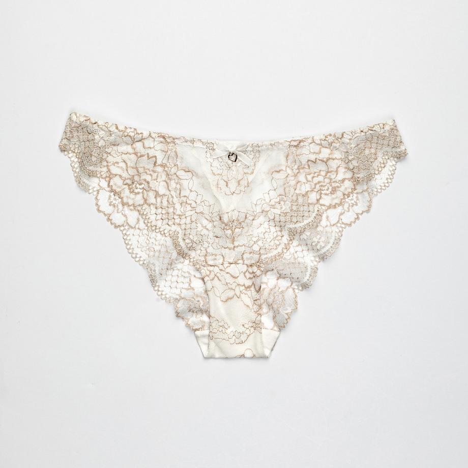 Manor Woman Slip brésilien en dentelle  