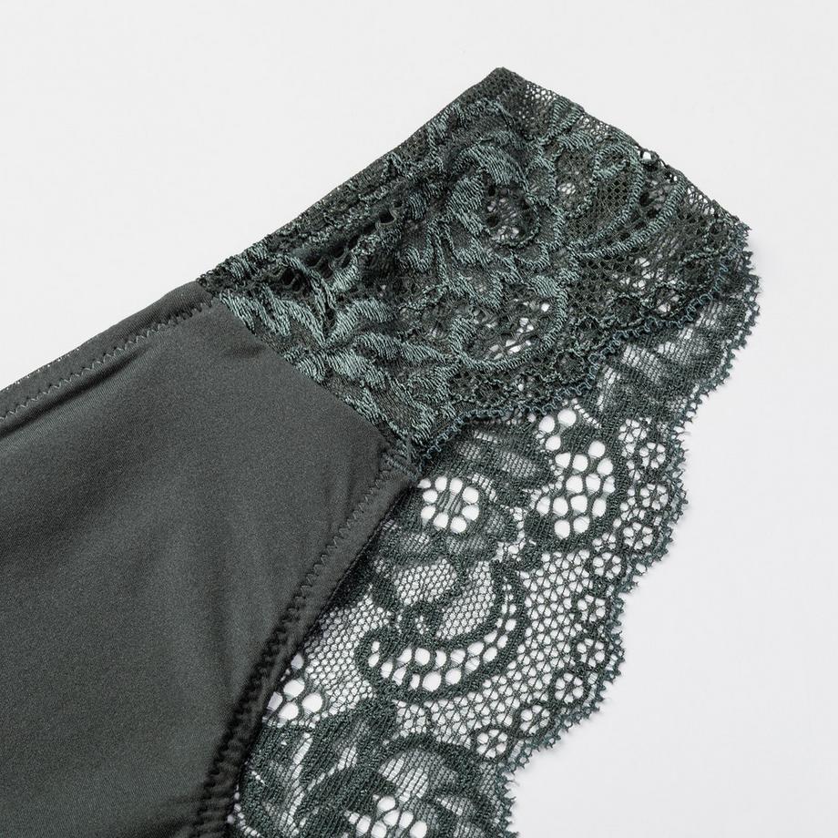 Manor Woman Slip in pizzo floreale  