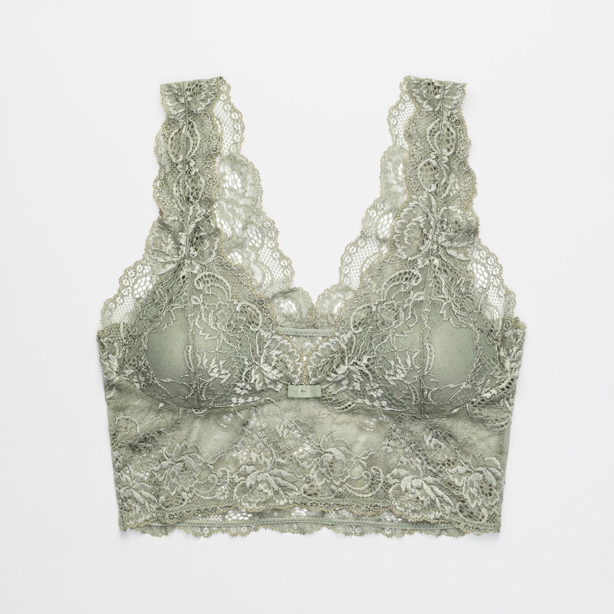 Manor Woman Bralette in pizzo floreale  