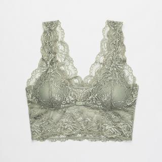 Manor Woman Bralette in pizzo floreale  