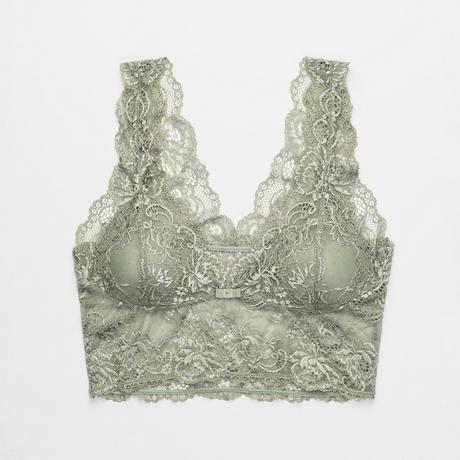 Manor Woman Bralette in pizzo floreale  