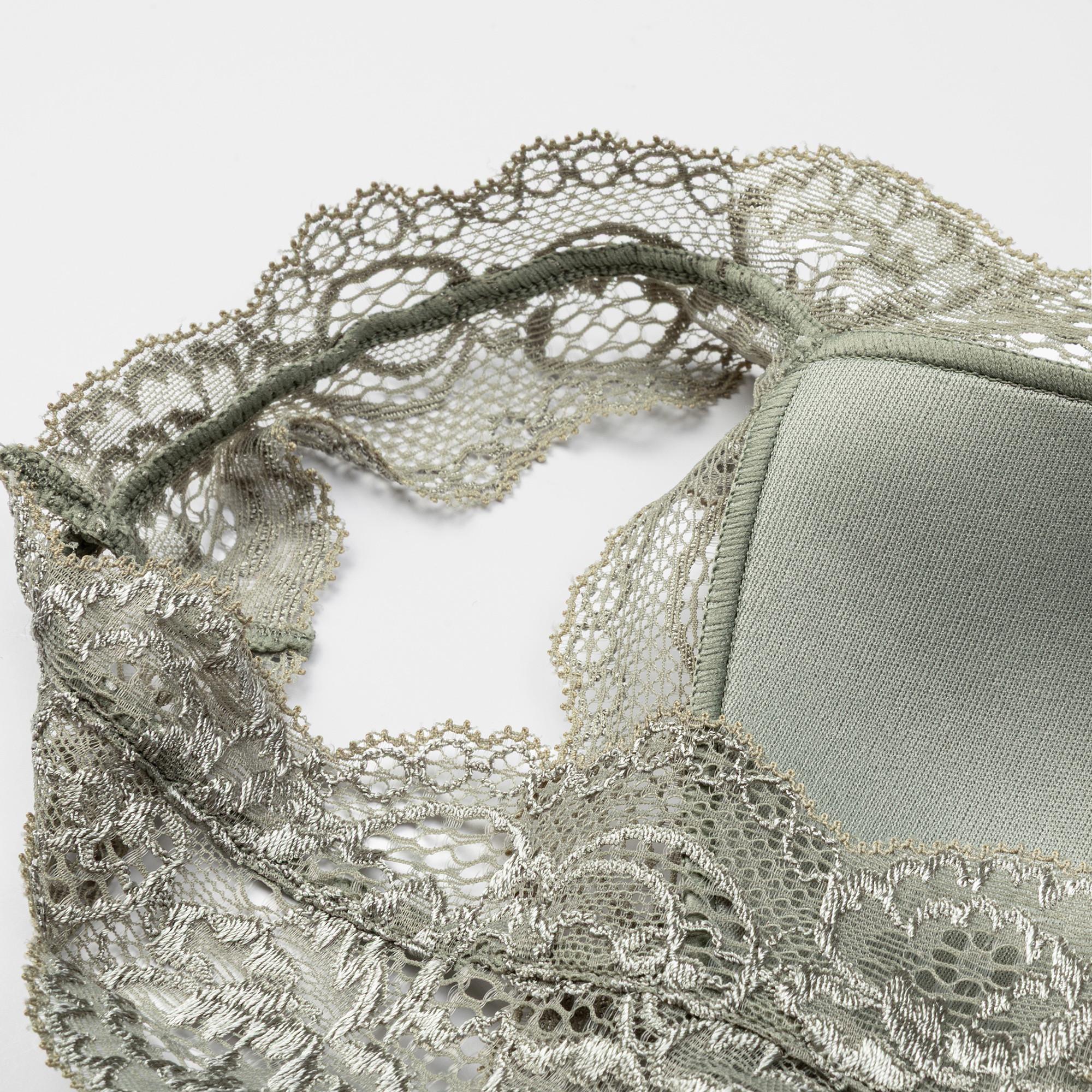 Manor Woman Bralette in pizzo floreale  