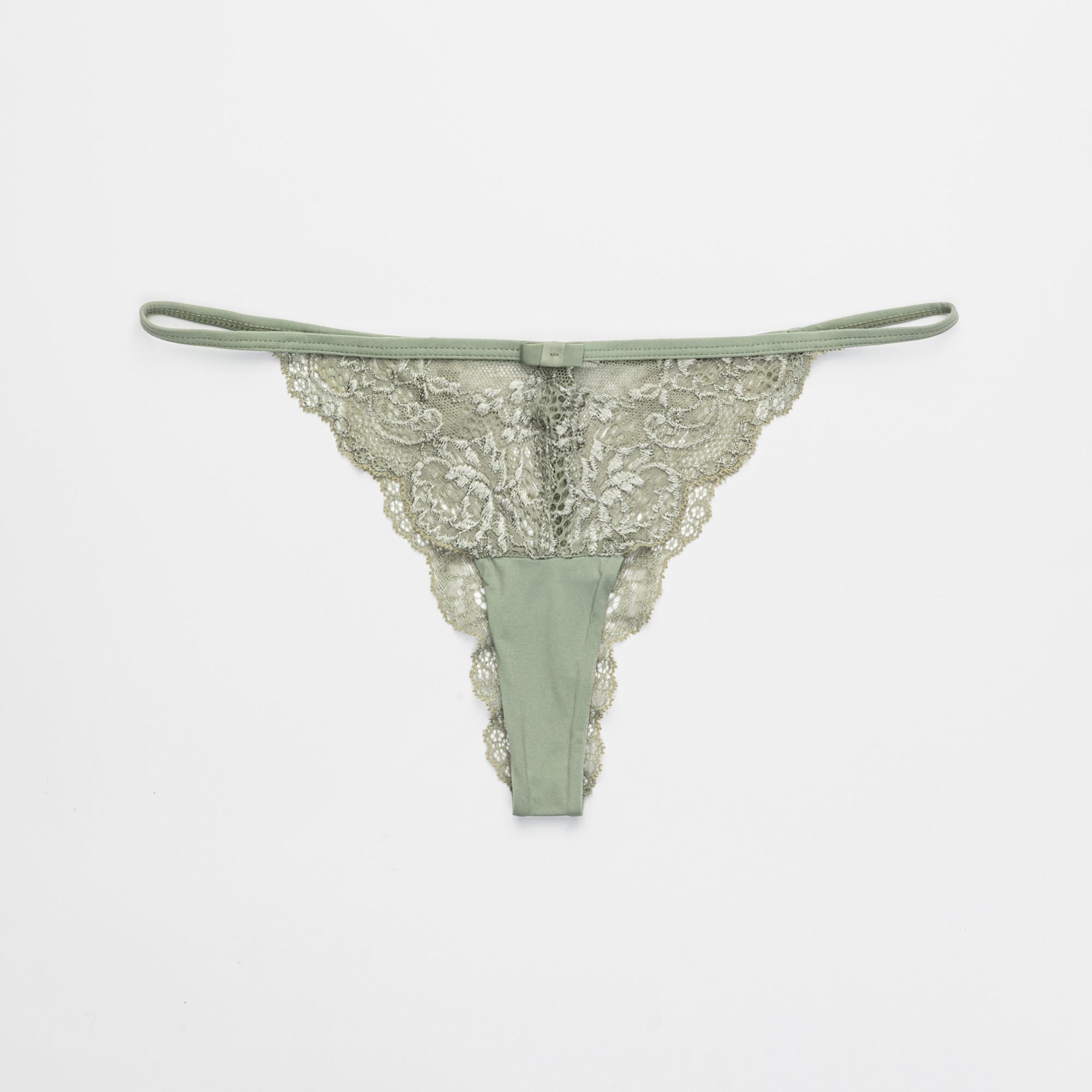 Manor Woman Perizoma String in Pizzo Floreale  