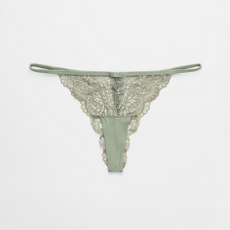 Manor Woman Perizoma String in Pizzo Floreale  