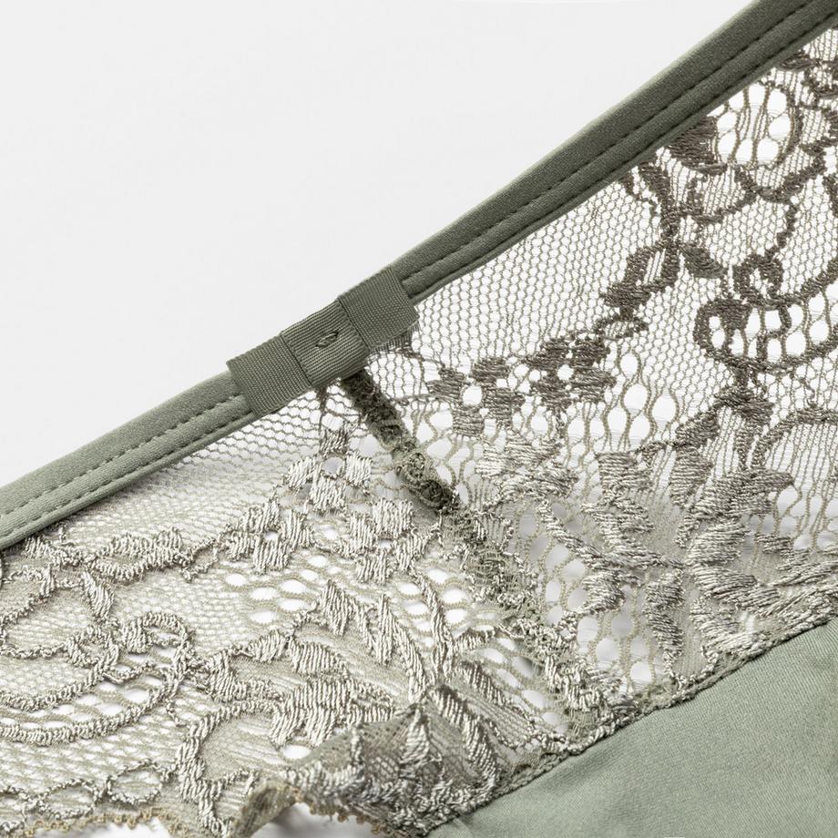 Manor Woman String Tanga en Dentelle Florale  