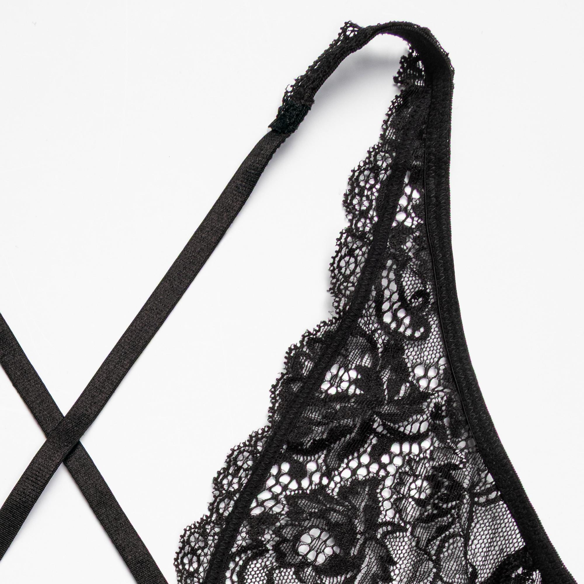 Manor Woman Spitzen V-Ausschnitt Body  