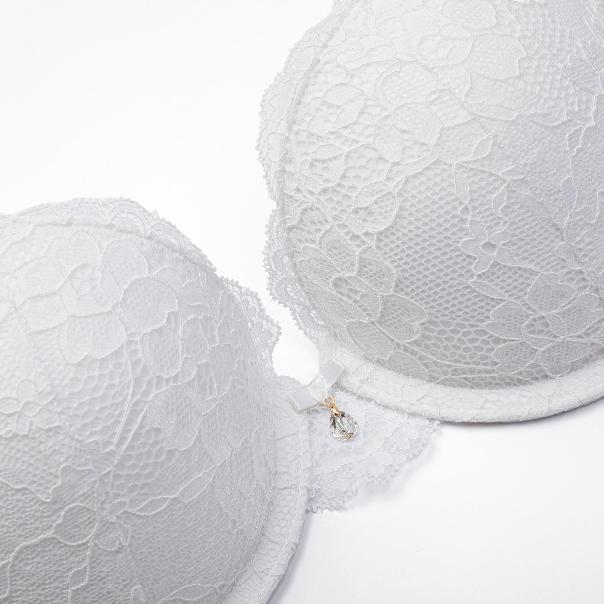 Manor Woman Reggiseno Push-Up con Pizzo  