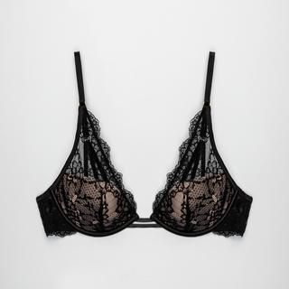 Manor Woman Wattierter Bügel-BH mit Spitze  