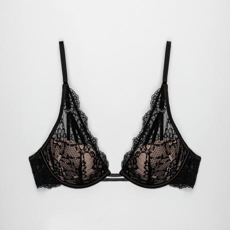 Manor Woman Wattierter Bügel-BH mit Spitze  