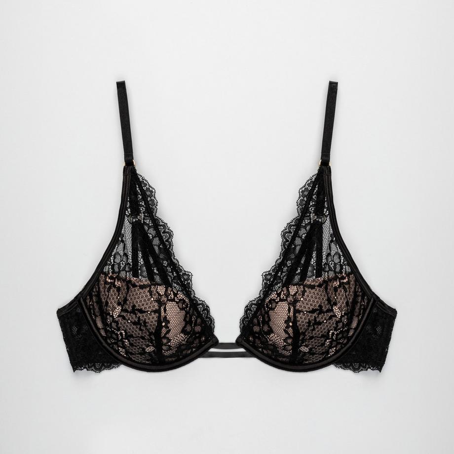 Manor Woman Reggiseno con ferretto imbottito con pizzo  