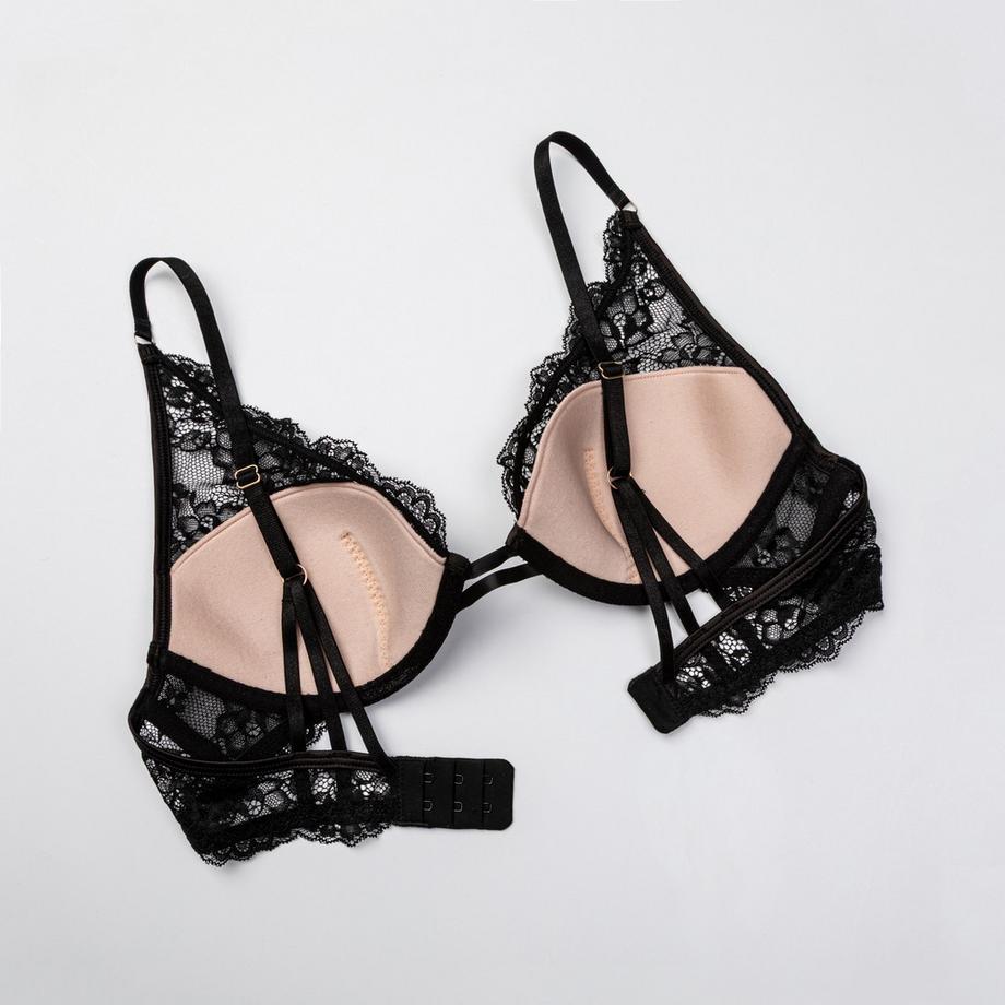 Manor Woman Reggiseno con ferretto imbottito con pizzo  