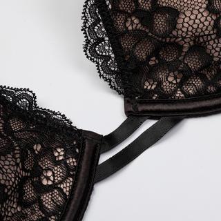 Manor Woman Wattierter Bügel-BH mit Spitze  