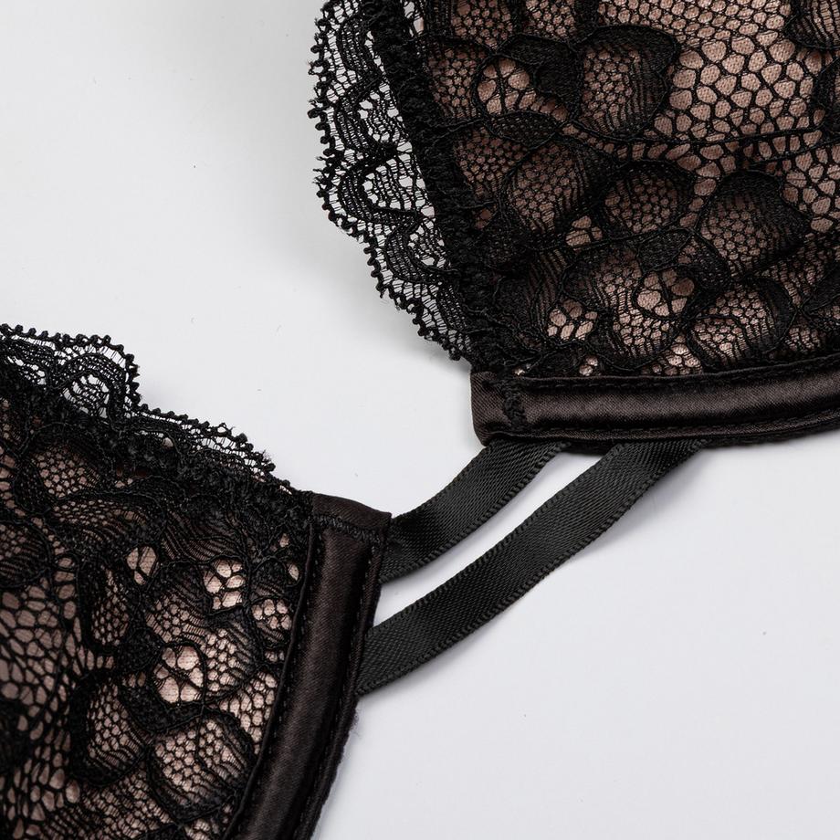 Manor Woman Reggiseno con ferretto imbottito con pizzo  