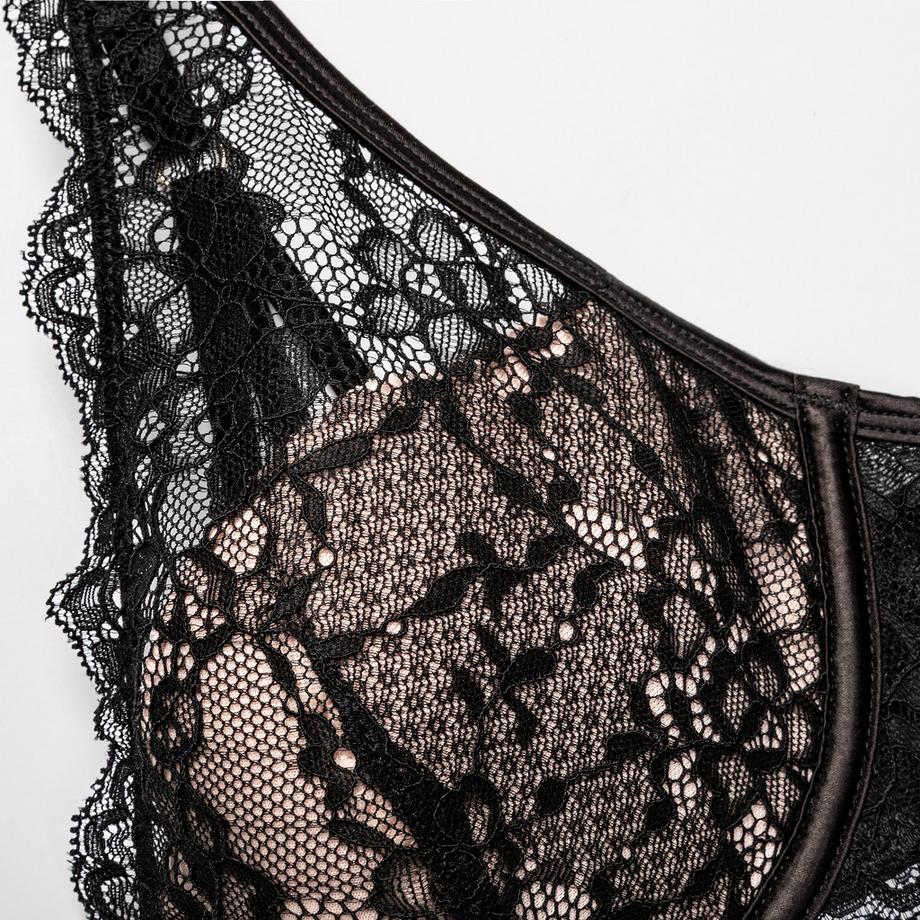 Manor Woman Reggiseno con ferretto imbottito con pizzo  