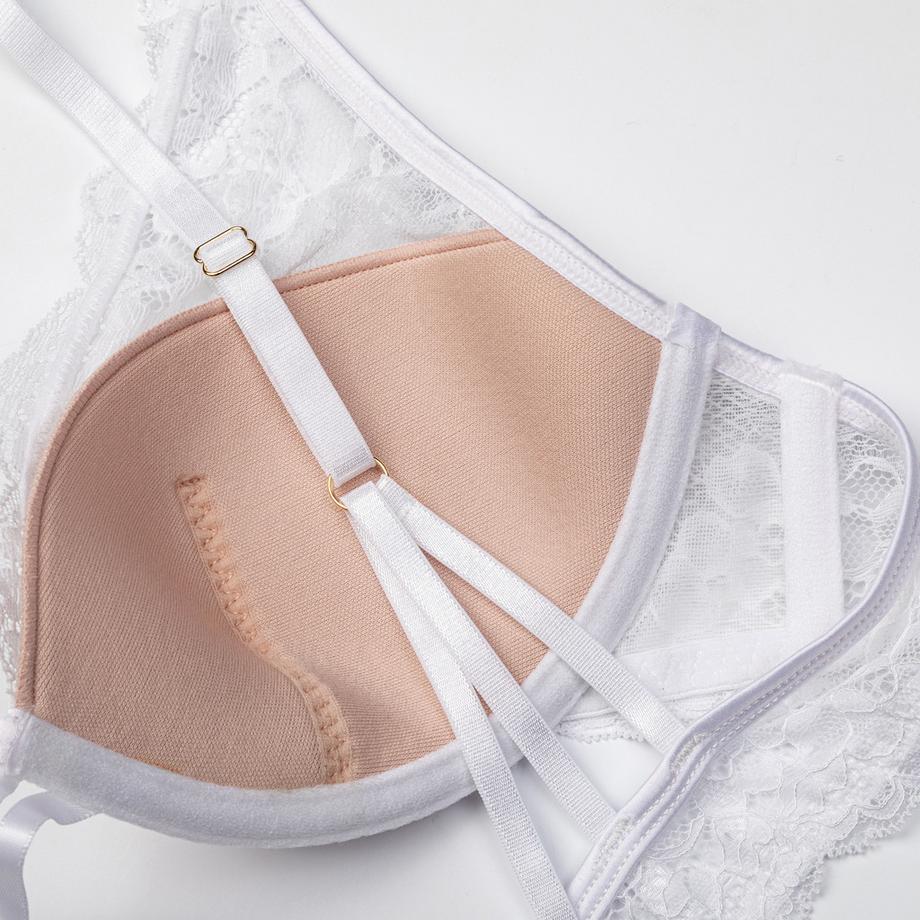 Manor Woman Reggiseno con ferretto imbottito con pizzo  