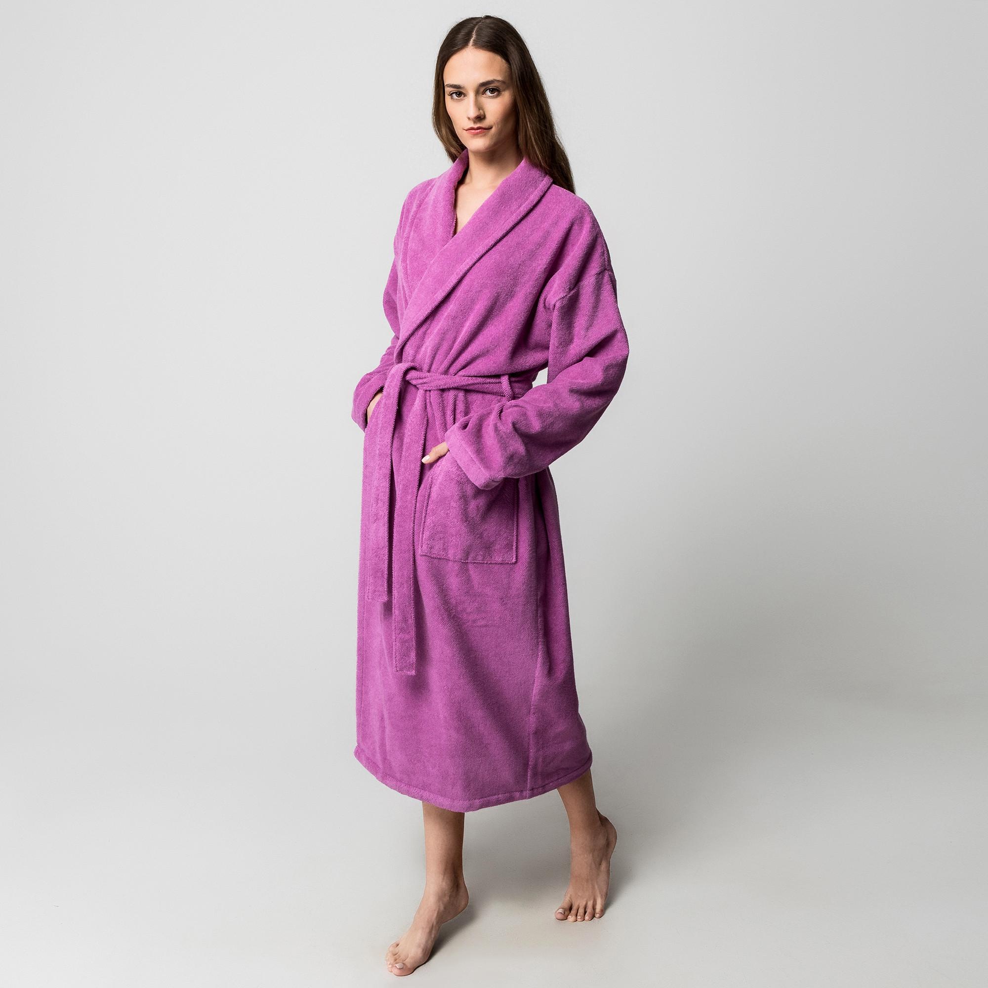 Manor Color Frottier Unisex Bademantel  