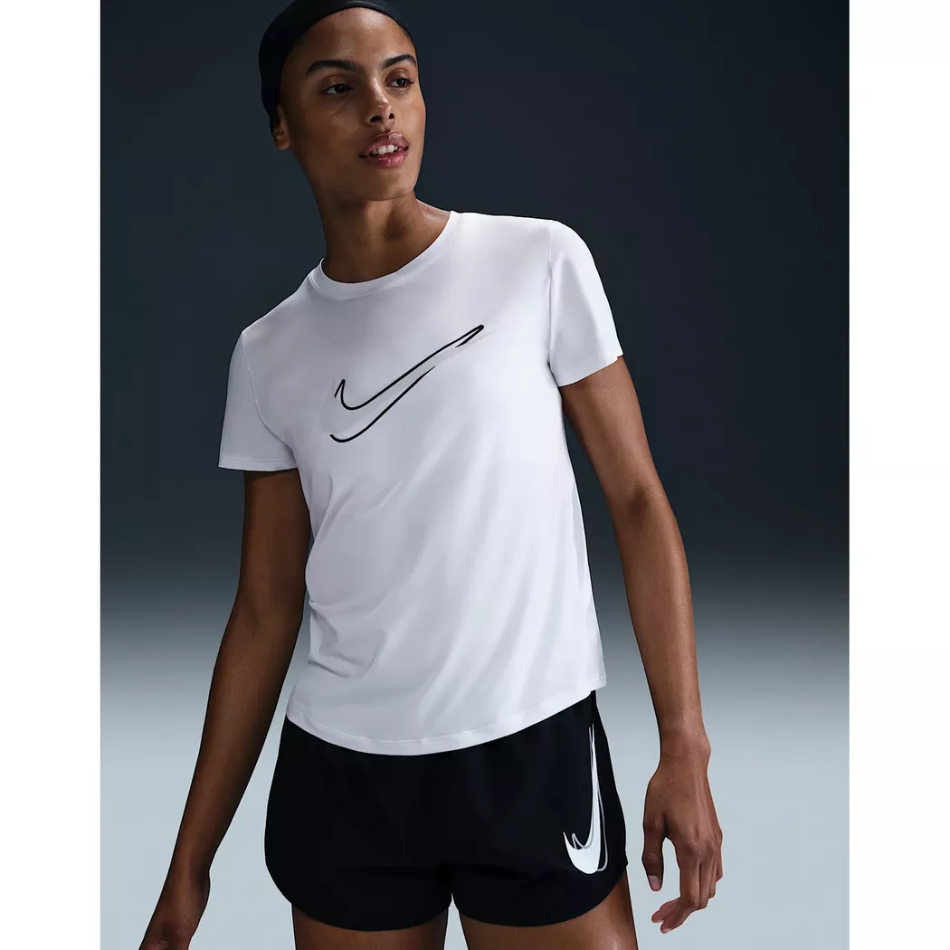 T-Shirt NIKE SPORTSWEAR "W NSW CLUB SS TEE", Damen, Gr. XL, weiß, Jersey, Obermaterial: 100% Baumwolle, normal, Rundhals, Shirts T-Shirt 4