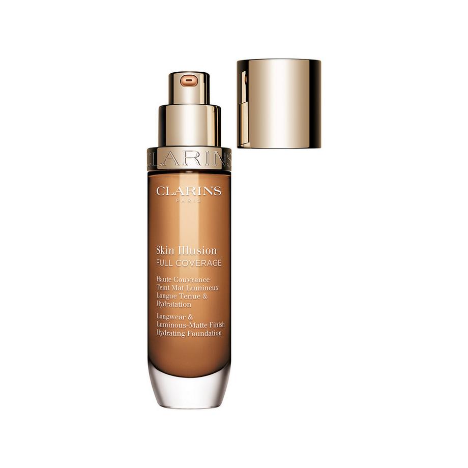 CLARINS  Skin Illusion Full Coverage - Foundation mit hoher Deckkraft & mattem Finish für das Gesicht 