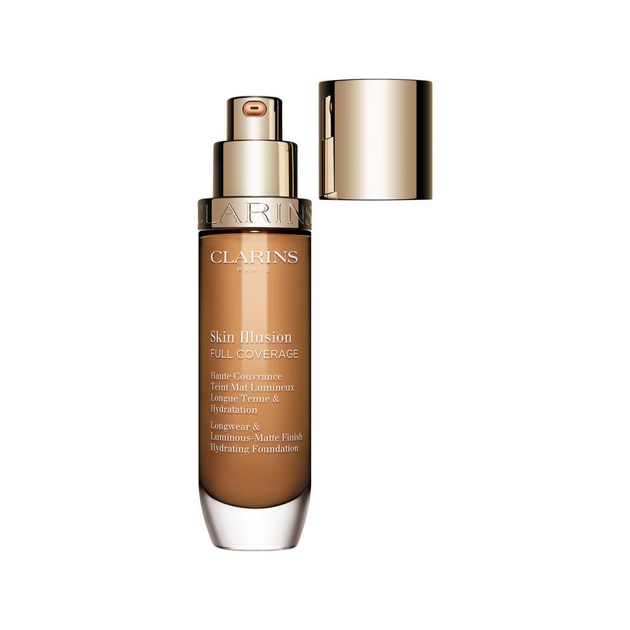 CLARINS  Skin Illusion Full Coverage - Foundation mit hoher Deckkraft & mattem Finish für das Gesicht 