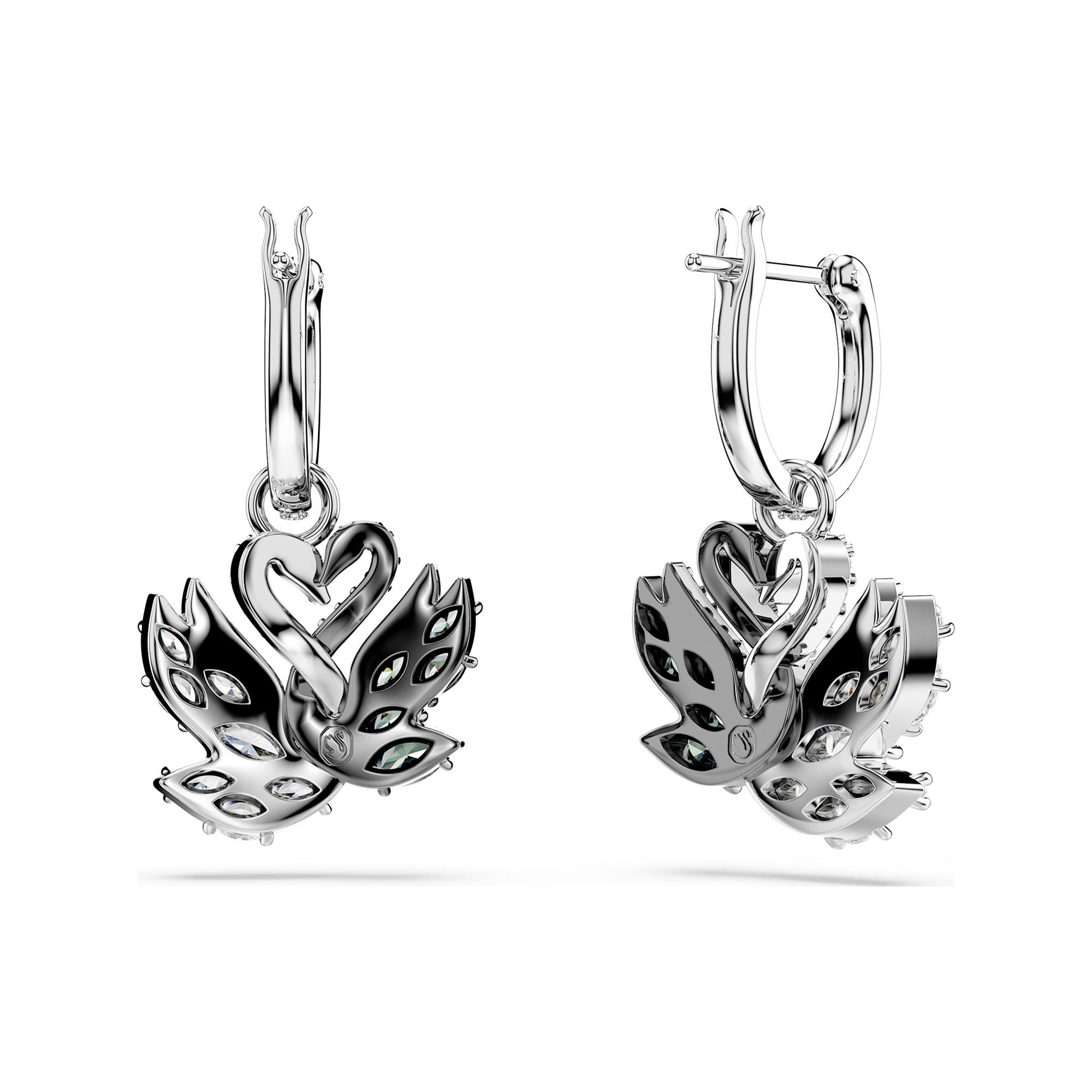 SWAROVSKI Swan Boucles d'oreilles 