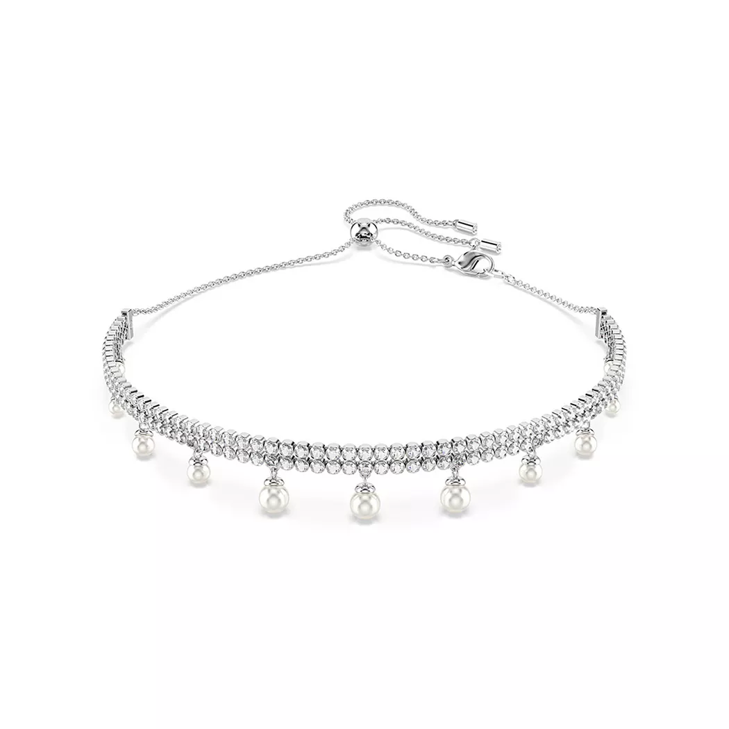 Swarovski - Choker, Ariana Grande x 30cm, Silberfarben 4