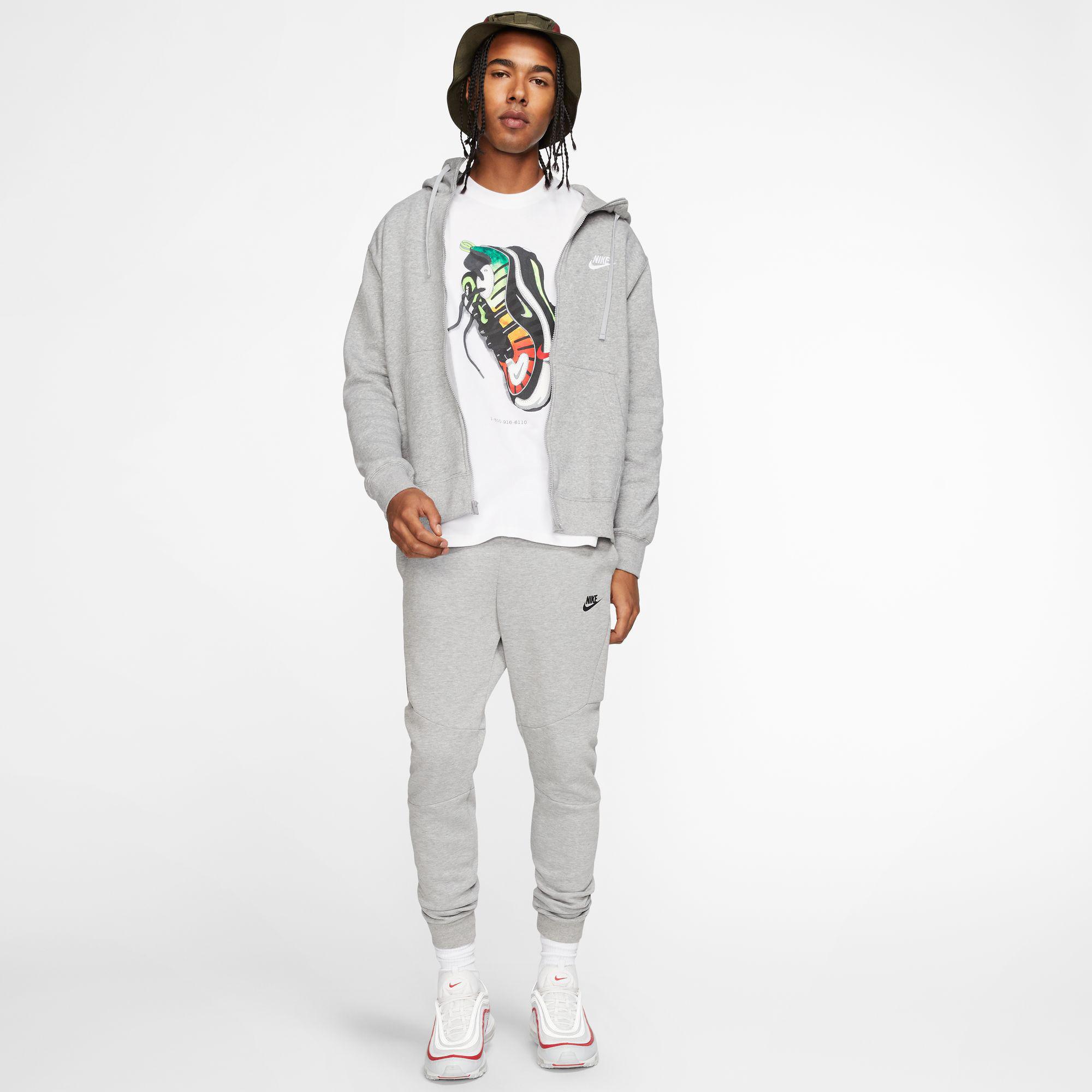 NIKE M NSW CLUB HOODIE FZ BB Giacca felpata 