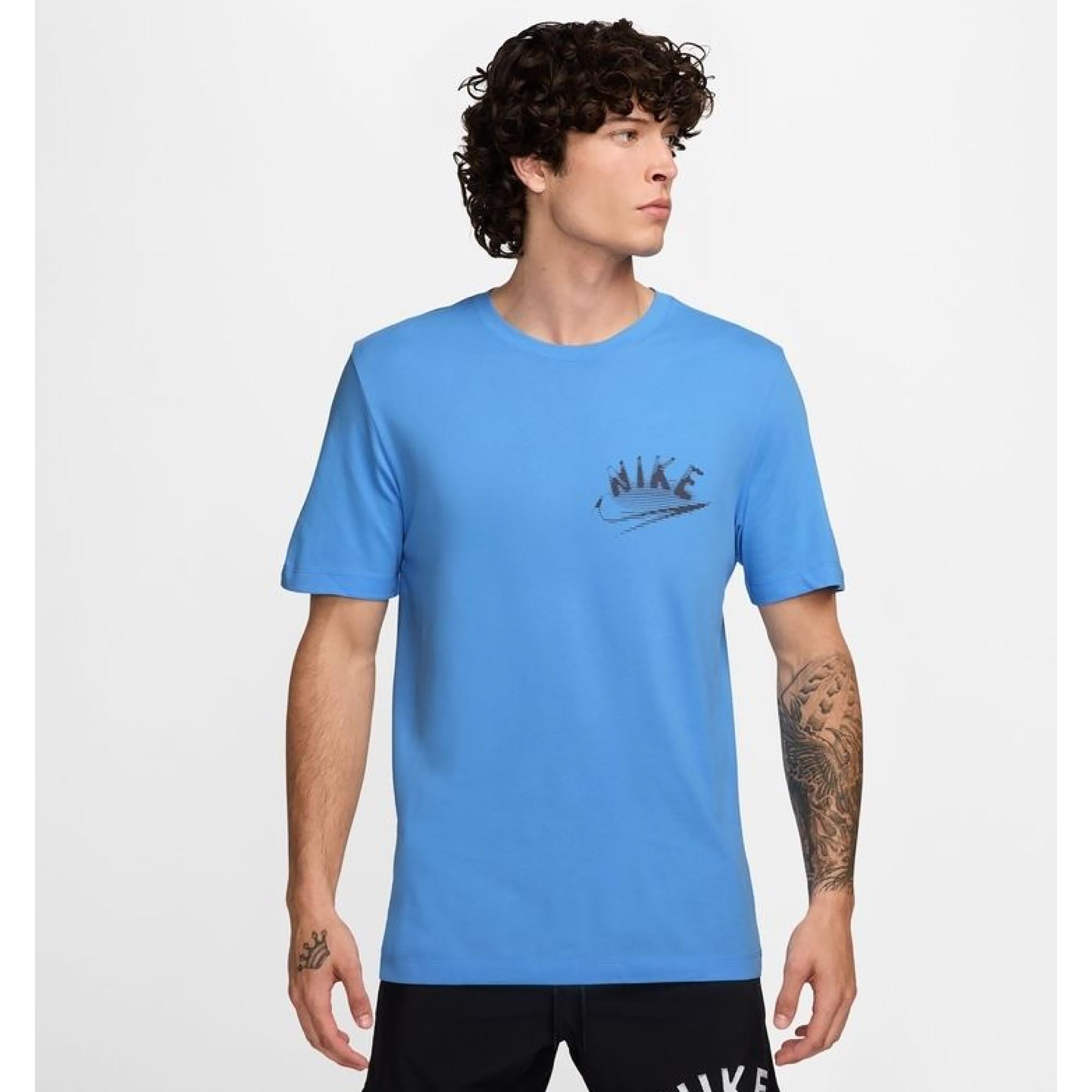 NIKE NIKE CLUB T-shirt, col rond, manches courtes 