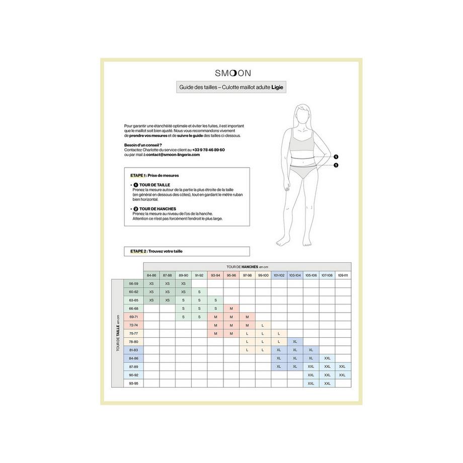 Smoon Ligie Knotted Slip da Bagno Mestruale  