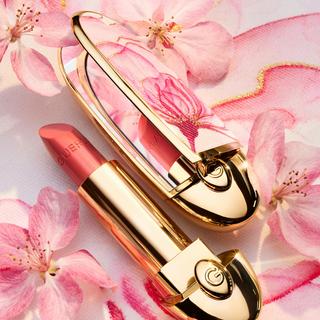 Guerlain  Rouge G, The Customizable Ultra-Care Lipstick The Cherry Petal Double Mirror Case Limited Edition 