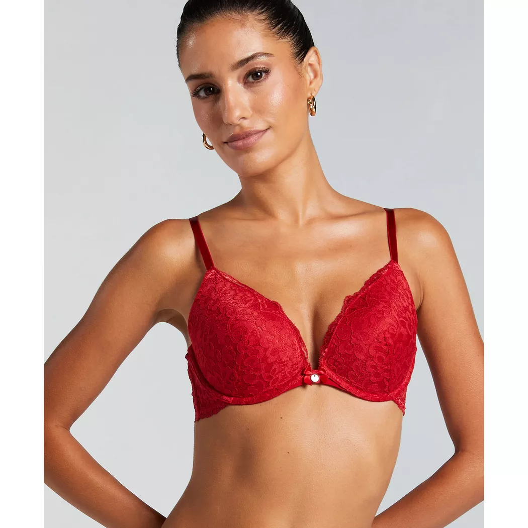 Hunkemöller - Bh, für Damen, Rot, Größe 70C 2