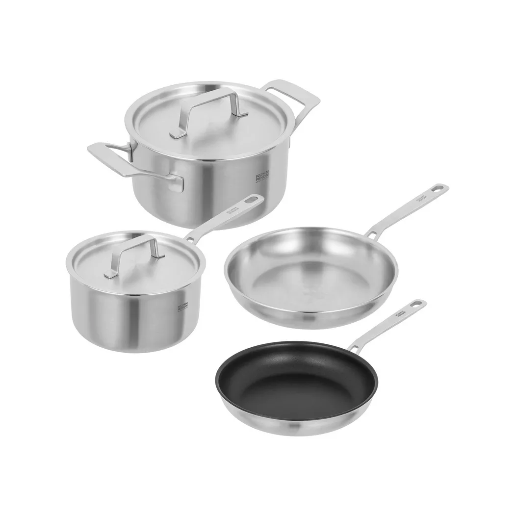 Kuhn Rikon - Kochgeschirr-Set, Set, Chrom