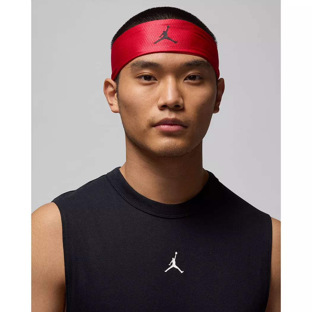 Nike - Haarband, Jordan Dri-fit Performance Sport Adj Headband, One Size, Rot