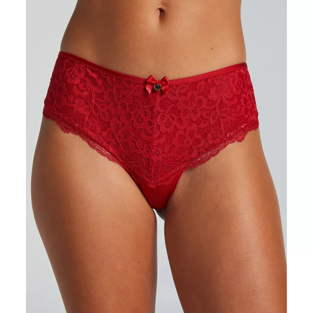 Hunkemöller - Brazilian, für Damen, Rot, Größe XL