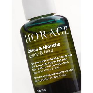 HORACE  Huile pour Barbe Citron & Menthe 