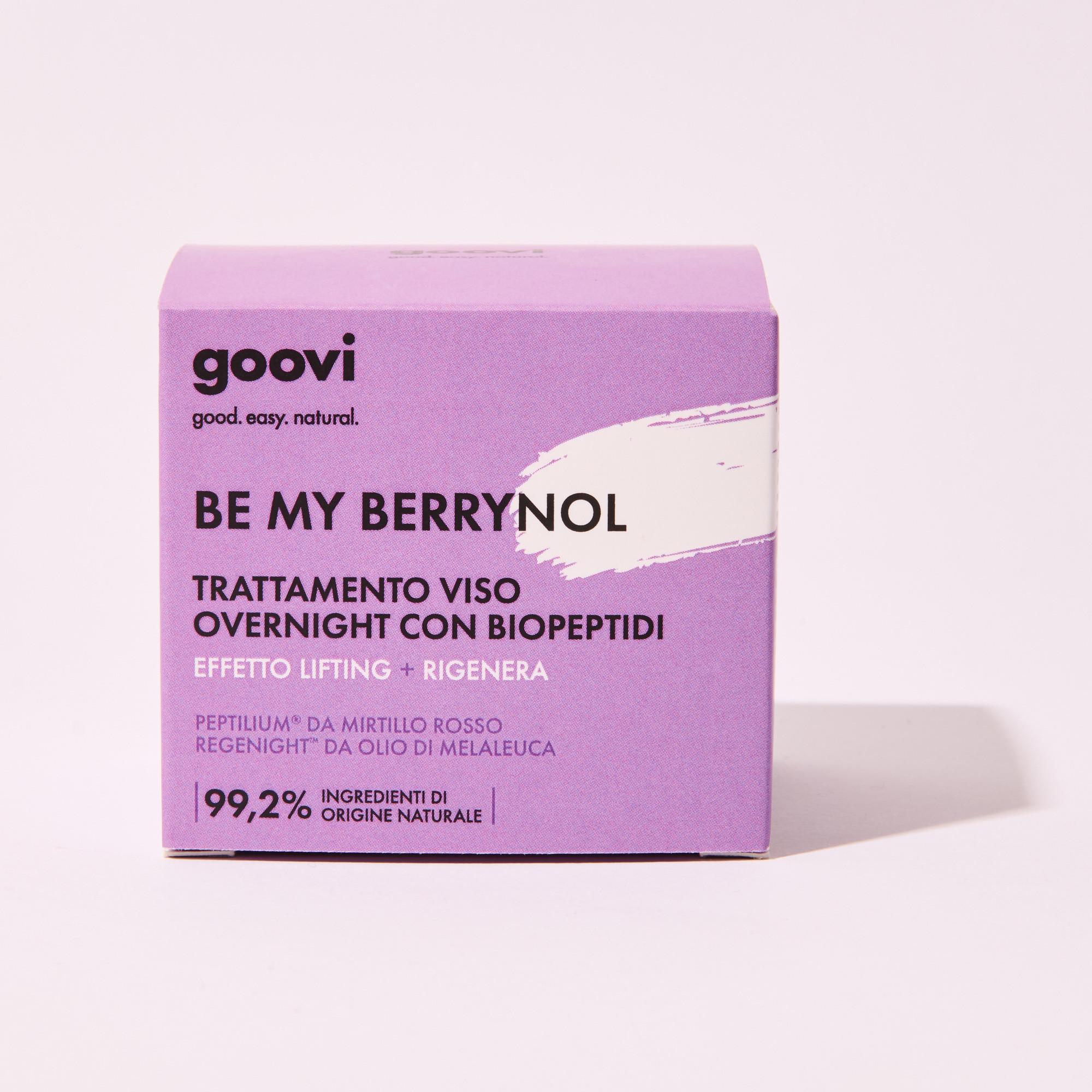 Goovi  BE MY BERRYNOL – Traitement de nuit aux biopeptides 