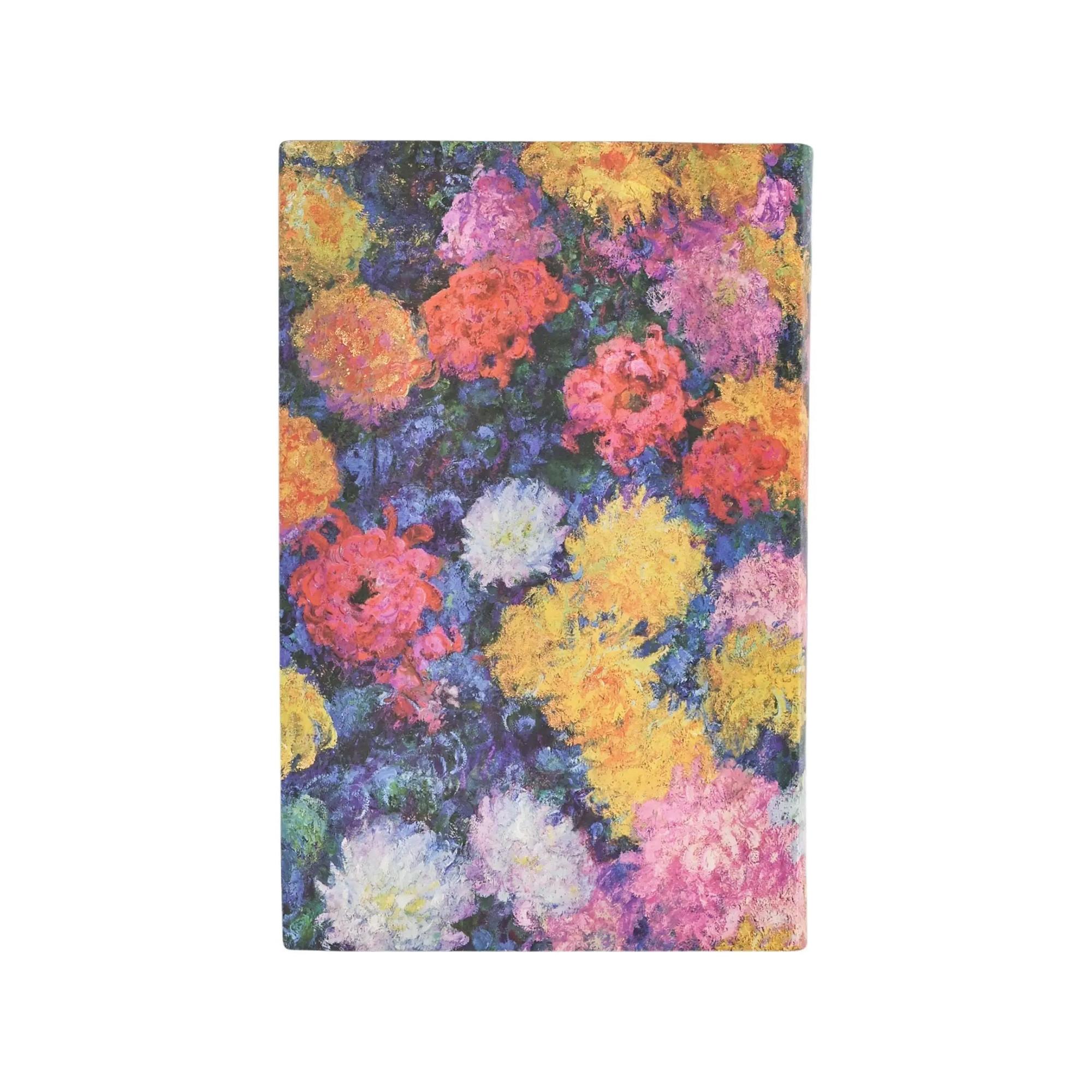 Paperblanks Agenda 2025 Monets Chrysanthemen 